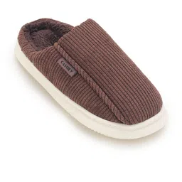 CASSIEY Men Self Design Fur Room Slippers image 5