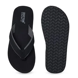 DOCTOR EXTRA SOFT Men Printed Anti Skid Thong Flip-Flops image 4
