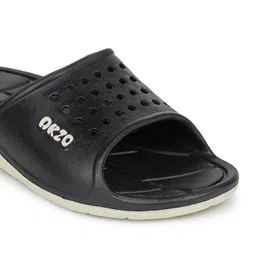 ABROS Men Laser Cuts Rubber Thong Flip-Flops image 5