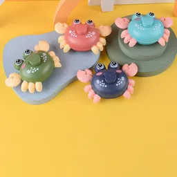 ADKD Kids Press to Go Inertial Cute Crawling Crab Toy image 2