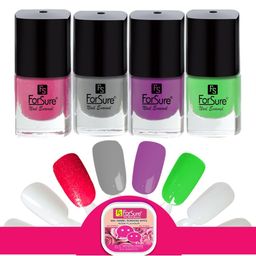 ForSure Set Of 4 Trendy Long-Lasting Nail Polish 5ml Each - Shades 108-109-110-117-picture-46