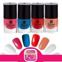 ForSure Set Of 4 Trendy Long-Lasting Nail Polish 5ml Each - Shades 107-112-103-101-picture-38