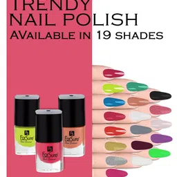 ForSure Trendy Set Of 4 Long Lasting Nail Enamel-5ml Each-110-115-105-107 image 3