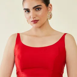 Soch Sleeveless Saree Blouse image 5