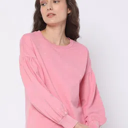 Vero Moda Women Pink Pullover-image-15