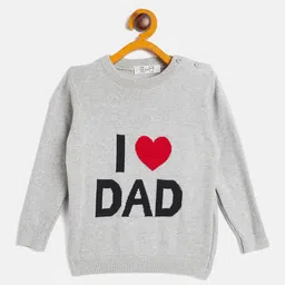 JWAAQ Unisex Kids Typography Pullover-picture-18