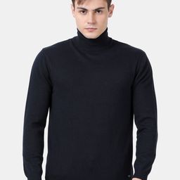 t-base High Neck Cotton Pullover Sweater-picture-49