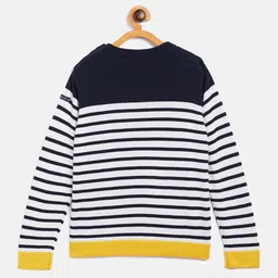 JWAAQ Unisex Kids Striped Pullover image 2