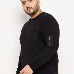 Club York Plus Size Long Sleeves Acrylic Pullover Sweater image 4