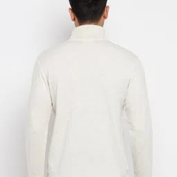 Status Quo Men White Pullover image 3