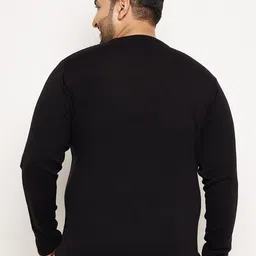 Club York Plus Size Long Sleeves Acrylic Pullover Sweater image 5