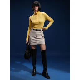 Tokyo Talkies Women Striped Pullover image 3