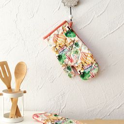 House This Set Of 2 Pushkar Printed Kitchen Gloves-picture-5