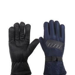 Alexvyan Men Snow & Wind Proof Protective Riding Gloves-picture-0