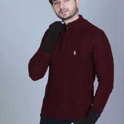 513 Men Acrylic Winter Gloves-image-3