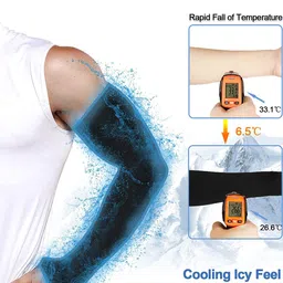 CareDone Pack of 2 UPF 50+ Breathable Fingerless Gloves image 3