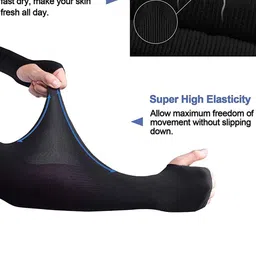 CareDone Pack of 2 UPF 50+ Breathable Fingerless Gloves image 4