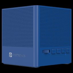 PORTRONICS Bounce 2 5W Portable Bluetooth Speaker (5 Hours Playback Time, Blue)-picture-5