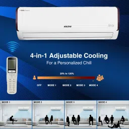 VOLTAS Vectra 4 in 1 Convertible 1.3 Ton 3 Star Inverter Split AC with Anti Dust Filter (Copper Condenser) image 5