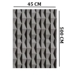 Jaamso Royals Grey Printed Self-Adhesive & Waterproof Wallpaper image 4