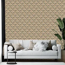 Wallpics Beige Abstract Printed Self-Adhesive Wallpaper-image-96