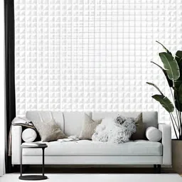 Wallpics White Printed Self-Adhesive Wallpaper-image-83