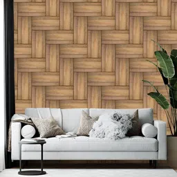 Wallpics Brown Printed Self-Adhesive Wallpaper-picture-38