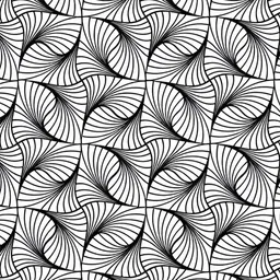 Wallpics Black & White Abstract Printed Wallpaper-image-29