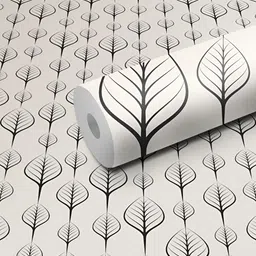 WALLWEAR Grey Self Adhesive Removable Wallpaper-image-25