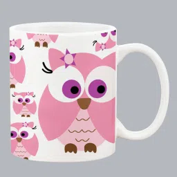 the purple tree Alaric 250ml Pink Coffee Mug image 1