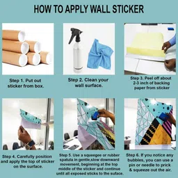 wens Vinly Radha Krishna 24X36 Inches Adhesive Wall Poster image 4