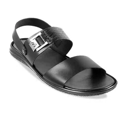 Metro Men Textured Comfort Sandals-picture-15