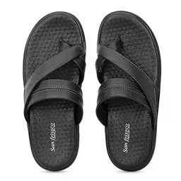 San Frissco Men Open One Toe Comfort Sandals image 2