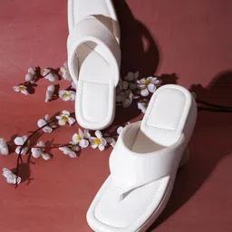 Try Me Open Toe Flatform Heels-picture-34