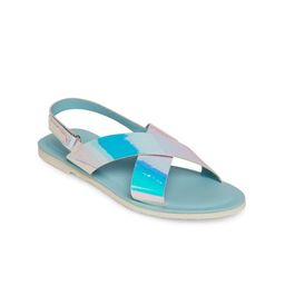 Pantaloons Junior Girls Printed Open Toe Flats-picture-6