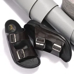 Hitz Men Leather Comfort Sandals-picture-38