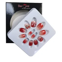 BEROMT Girls Salon Finish Press-On False Nail Tips Kit - Shade 41-picture-49