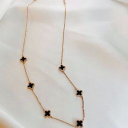 MYKI Gold-Plated Clover Necklace-picture-36