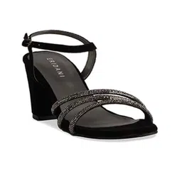 ERIDANI Embellished Open Toe Block Heels-picture-13