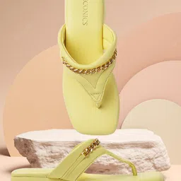 ICONICS Square Toe Flatform Heels-picture-32