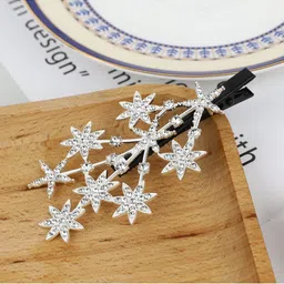 Krelin Floral Embellished Alligator Hair Clip-image-11