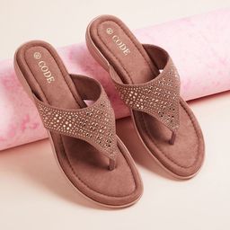 CODE by Lifestyle Women Embellished Open Toe Flats-picture-49