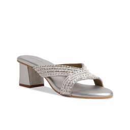 ERIDANI Embellished Open Toe Block Heels-picture-13
