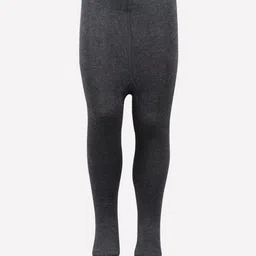 Bonjour Girls Charcoal Grey Knitted Tights-picture-33