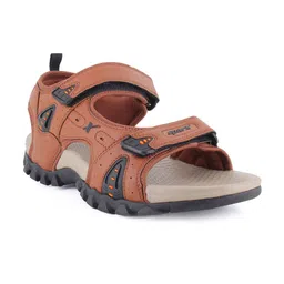 Sparx Men Tan Brown & Black Solid Sports Sandals-picture-53