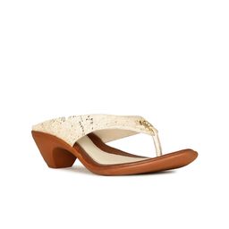 Bata Textured Open Toe Kitten Heels-picture-17