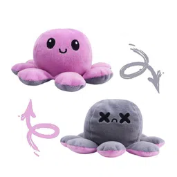 Xivir Kids Reversible Cotton Octopus Soft Toys & Dolls-picture-10