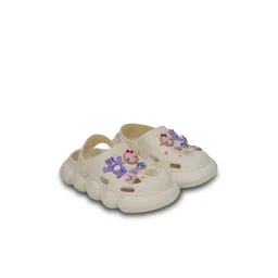Yellow Bee Girls Teddy Bear & Ice Cream Applique Clogs image 5