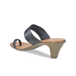 Rocia Textured One Toe Kitten Heels image 5