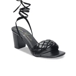 Bruno Manetti Women Open Toe Block Heels image 4